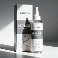 Tonique Capillaire Rafraîchissant à Absorption Rapide, Formule Douce et Non Grasse, Soin Quotidien du Cuir Chevelu Personnalisé OEM, Peptide Léger à Absorption Rapide