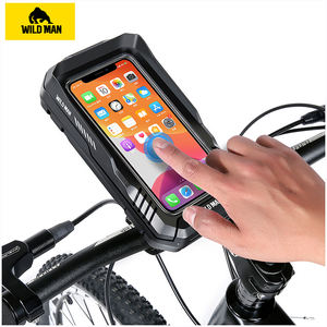 Support de téléphone portable pour guidon de vélo WILD MAN <span class=keywords><strong>FK2</strong></span> ABS IPX6 étanche avec écran tactile en TPU, boîte de rangement - Product Image 3