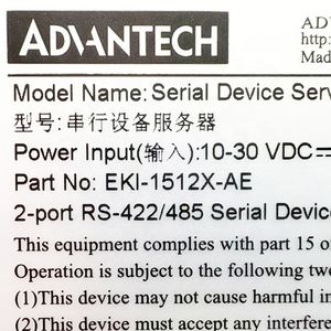 Advantech เมนบอร์ดอุตสาหกรรม KSC0003294 EKI-1512X EKI-1512X-AE บอร์ดซีพียูโมดูลซีพียูทดสอบ100% - Product Image 6