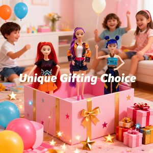 Demon Hunters Toys – ensemble de poupées articulées de 11,5 pouces avec articulations mobiles, lot de 3 figurines de collection pour fans et filles - Product Image 5