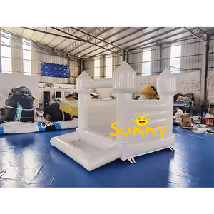 <span class=keywords><strong>Castillo</strong></span> Inflable Azul Pastel con Tobogán, Combinación de <span class=keywords><strong>Castillo</strong></span> Inflable para Fiestas, Bodas, Princesas, <span class=keywords><strong>Fortaleza</strong></span> de Saltos - Product Image 4