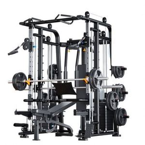 Equipo de Entrenamiento Integral de Acero Smith Equipments, Equipo de Gimnasio, Soporte para Sentadillas, Power Rack, Duradero, Fabricado en EE. UU. - Product Image 3
