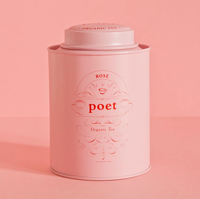 Nouveau Design personnalisé écologique de luxe rond grande boîte à thé vide hermétique thé sucre café ensemble petite boîte en métal