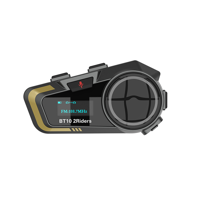Factory ODM Two-Way Radio Communicator Motorcycle Helmet Headset 1000M Intercom Headphone Motorcycle FM Headset