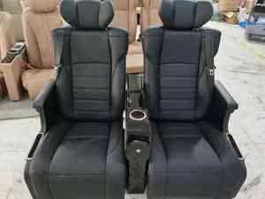 Fauteuil de massage électrique de luxe en cuir, fonctions de siège d'aviation modifiées pour <span class=keywords><strong>Mercedes</strong></span> Vito <span class=keywords><strong>V</strong></span>-class W447 et Toyota Hiace - Product Image 4