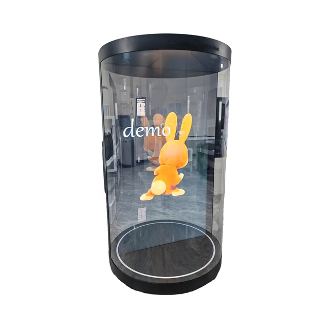 OEM ODM AI Interaction Transparent Holographic 10.1 Inch 3D Hologram Display 1920x1080 Resolution Touch Enabled Indoor Education