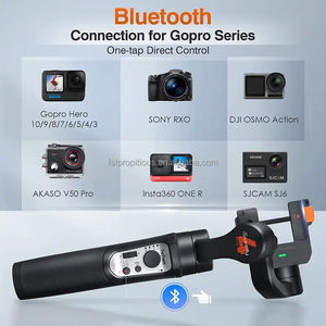 Hohem <span class=keywords><strong>isteady</strong></span> Pro <span class=keywords><strong>4</strong></span> Cámara de Acción Gimbal Estabilizador IPX4 Evita Salpicaduras de Agua 150g Carga Conexión Rápida para GoPro 12/11/10/9/8 - Product Image 2