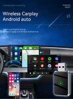 Adaptateur CarPlay sans fil universel QIANYAO pour voitures équipées de CarPlay filaire, WiFi 6 haute vitesse 5,8 GHz, dongle Plug & Play, directement de l'usine