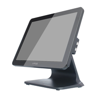 Terminal de paiement tactile Vpos T15 Windows - 15,6 pouces - Équipement de gestion pour restaurants et commerces de détail - Processeur I3/I5 - 4G/8G/16G de RAM - Garantie de 3 ans