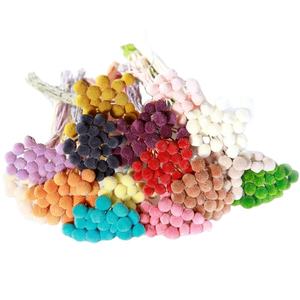 <span class=keywords><strong>Bouquet</strong></span> de fleurs séchées naturelles, 1/20 pièces, boules de Billy séchées, boutons, pour arrangement de mariage à la maison - Product Image 1