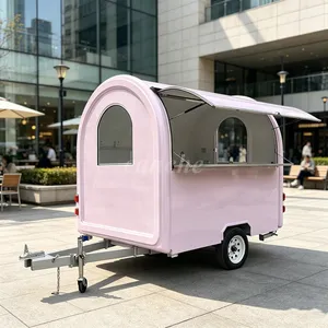 Chariot de restauration mobile électrique pour glaces et bonbons, style USA, pour la vente de snacks de rue, idéal pour les entreprises - Product Image 1