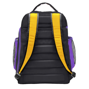<span class=keywords><strong>Lakers</strong></span> Sublimation Impression personnalisée Sports d'équipe <span class=keywords><strong>Sac</strong></span> à dos Basketball Design Sacs <span class=keywords><strong>Sac</strong></span> à dos pour les équipes <span class=keywords><strong>de</strong></span> soutien - Product Image 6