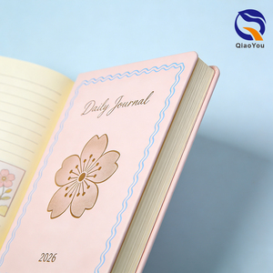 สมุดบันทึกปกหนัง PU <span class=keywords><strong>แบบ</strong></span>แข็ง ขนาด A6 พร้อมบริการพิมพ์และปั๊มทองโลโก้แบบนูน มีตัวอย่างให้ดู - Product Image 5