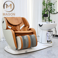 Fauteuil de massage moderne en céramique pour la relaxation complète du cou, du dos, des épaules, de la taille, des hanches et des pieds – Idéal pour salons, spas et salles de bain