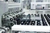 Ligne de roulement de tambour en acier inoxydable Bande transporteuse Rouleau de support galvanisé en acier au carbone avec service de coupe de tambour électrique inclus