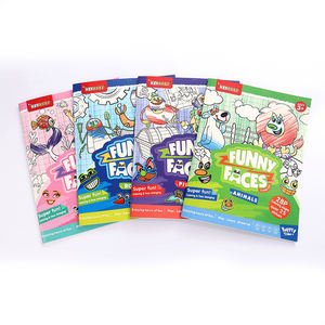 Libro <span class=keywords><strong>de</strong></span> Pegatinas <span class=keywords><strong>de</strong></span> Animales y Robots Personalizado <span class=keywords><strong>de</strong></span> Fábrica para Niños, Libro para Colorear con <span class=keywords><strong>Caras</strong></span> Divertidas, Servicio <span class=keywords><strong>de</strong></span> Impresión - Product Image 3