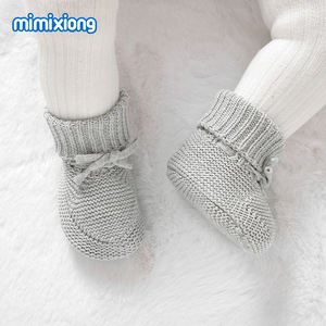 جوارب أطفال حديثي الولادة من القطن المحبوك بالجملة من ميميكسيونغ، معتمدة من أوكو تكس، أحذية للأطفال الصغار - Product Image 5