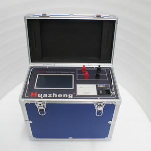 Huazheng Elektrische Transformator Kronkelende Inductieve Dc Weerstand Meter 40a Transformator Dc Weerstand Tester