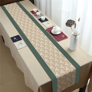 Chemin de table pliable lavable en polyester conçu sur mesure avec motif imprimé Taille personnalisable pour hôtel et usage domestique - Product Image 5