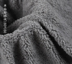 Couette en peluche épaisse coupe-vent, 100% polyester, <span class=keywords><strong>tissu</strong></span> molletonné sherpa, bon marché, vente en gros - Product Image 6