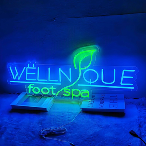 Tùy chỉnh Led Neon dấu hiệu Acrylic ủng hộ cho lễ hội kinh doanh các tòa nhà cửa hàng trường đám cưới điều khiển từ xa cho trang trí - Product Image 3