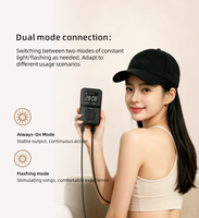 Casque laser LLLT médical à 272 diodes 650 nm pour la repousse des cheveux, portable, pour hommes et femmes, traitement de la perte de cheveux