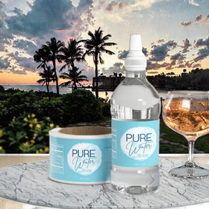 Waterproof PVC Adhesive Sticker Wedding Water <strong>Bottle</strong> <strong>Labels</strong> for Mineral Water Packing and <strong>Printing</strong> - Product Image 3