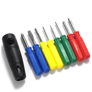 Multi Functional <b>Screwdriver</b> <b>Set</b> 9Pcs With Interchangeable Heads For Home Appliance Repair - Product Image 1