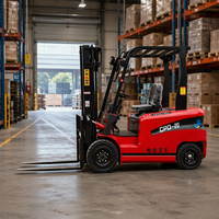 Chariot élévateur électrique compact 2000 kg, moteur AC 60 V, hauteur de levage 3 m pour rayonnages en allées étroites