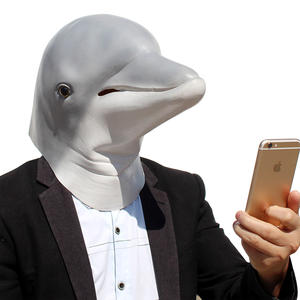 <span class=keywords><strong>Masque</strong></span> d'animal <span class=keywords><strong>réaliste</strong></span> en latex dauphin parodie couvre-chef Costume de fête Cosplay Halloween <span class=keywords><strong>masque</strong></span> d'animal adulte bricolage <span class=keywords><strong>masque</strong></span> en silicone <span class=keywords><strong>réaliste</strong></span> - Product Image 1