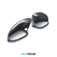 Coque de rétroviseur latéral en fibre de carbone sèche pour Porsche Panamera GTS Turbo S 971 2017-2023