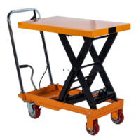 Plateforme élévatrice mobile hydraulique manuelle personnalisée, type ciseaux, à poussée manuelle, pour véhicules et plateformes de chargement, petit élévateur mobile