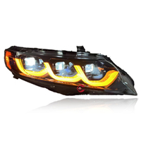 Feux de voiture pour Honda Civic 8ème génération 2006-2011 Phare LED Projecteur Phare Feux de jour Accessoires automobiles