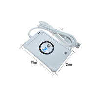 Programador de escritor de tarjetas de plástico, lector de tarjetas con NFC, Chip, codificador, con Software gratuito, ISO14443A