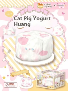 Siêu ướt bùn cảm giác tăng dày ngón tay <span class=keywords><strong>Squishy</strong></span> giải nén mèo bánh mì nướng chậm phục hồi Pinch Đồ chơi nhựa cho độ tuổi 5 7 năm - Product Image 4