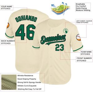 Camiseta de Béisbol Personalizada FOXA, Diseño Retro Unisex, Transpirable y Cosida, Modelo Desmoines - Product Image 1
