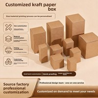 Boîte d'emballage personnalisée imprimée sur mesure, boîte pliante en carton de taille personnalisée pour cadeaux, cosmétiques, électroniques, vêtements