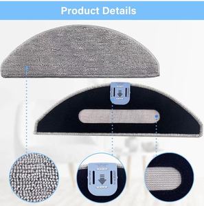 Paño de mopa de microfibra lavable y reutilizable apto para i Robots Roombas <span class=keywords><strong>Combo</strong></span> J5 J5 + i5 i5 + Accesorios de aspiradora robótica - Product Image 3