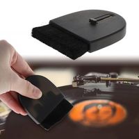 Grosir hitam vinil merekam pemutar sikat pembersih harga rendah pemutar rekaman debu meja putar sikat vinil alat pembersih pemutar CD