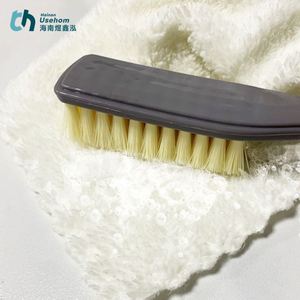 Cepillo para pies de uñas de nailon, mango de acero curvo, cepillo para fregar con agarre ecológico para el hogar, limpieza de ropa, zapatos, uñas de los pies - Product Image 5