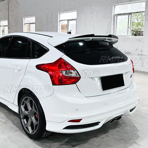 สปอยเลอร์หลังคาท้ายรถยนต์ ปีกหลัง ชุดแต่งขอบสติ๊กเกอร์ตกแต่ง สำหรับ Ford Focus MK3 ST-Line ST 2011-2017 อุปกรณ์ตกแต่งรถยนต์ - Product Image 5