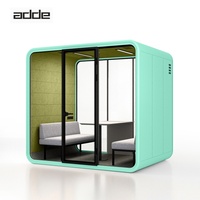 Cabine de travail acoustique préfabriquée pour bureau, pod de réunion silencieux, grande, à montage rapide, insonorisée, moderne, pour la maison