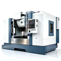 Centre d'usinage vertical CNC Fanuc VMC1160, grande table 1200x600mm, fraiseuse automatique de haute précision pour pièces aérospatiales