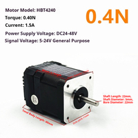 HONGBAODA Nema17 motor terintegrasi penggerak encoder motor stepper loop tertutup terintegrasi seri 42 DC24V HBT4240C 0.4N.m
