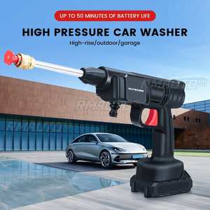 Nettoyeur haute pression sans fil 60 bars, pistolet à eau portable, machine de lavage de voiture électrique, nettoyeur haute pression, arroseur de jardin - Product Image 2