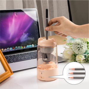 Sacapuntas de diseño moderno para bocetos, afilador de lápices de carbón, Manual, de <span class=keywords><strong>tres</strong></span> gama, multifunción, para arte - Product Image 6