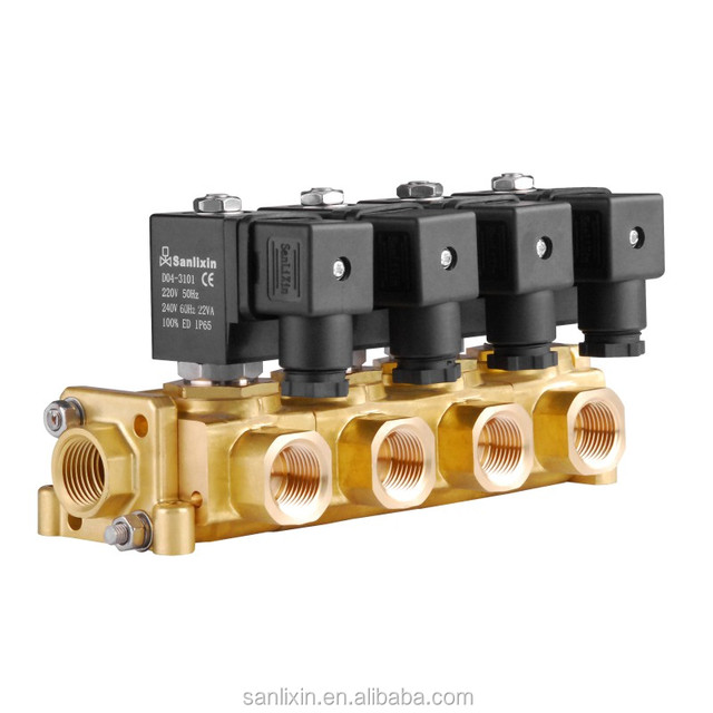 SLE Manifold Type Series 2/2-way Direct Acting Solenoid Valve