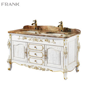 2025 Fábrica OEM Muebles de baño Lavabo antiguo Mueble de baño de madera Vanidad Original Juego de <span class=keywords><strong>lavabos</strong></span> dobles - Product Image 6