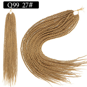 Ainizi <span class=keywords><strong>Treccia</strong></span> Sintetica <span class=keywords><strong>Africana</strong></span> Resistente al Calore, 24 Pollici, 100 Grammi, <span class=keywords><strong>Colorata</strong></span>, per Donne di Colore, Disponibile in 40 Colori - Product Image 6