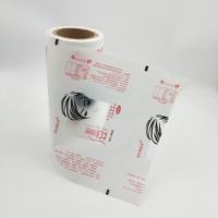 Rouleau de plastique laminé avec film d'étanchéité imprimé personnalisé pour l'emballage alimentaire-à utiliser avec des biscuits au lait et chocolat Gelée de nouilles Salade